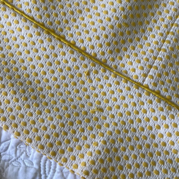 CYNTHIA CYNTHIA STEFFE Yellow Polka Dots Lined Skirt ONE OF A KIND - Picture 4 of 11